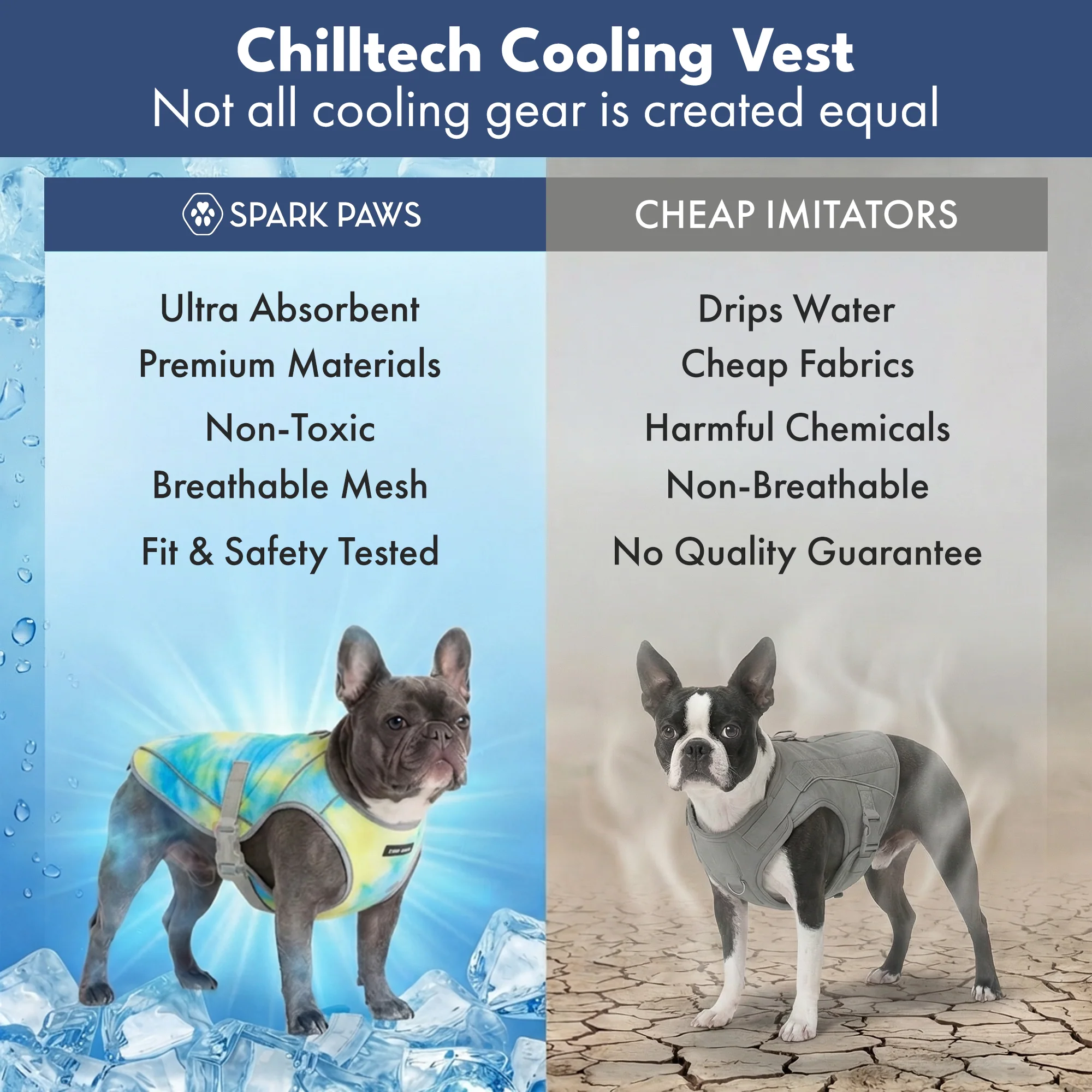 Dog Cooling Vest - Tropical Storm - Image 8