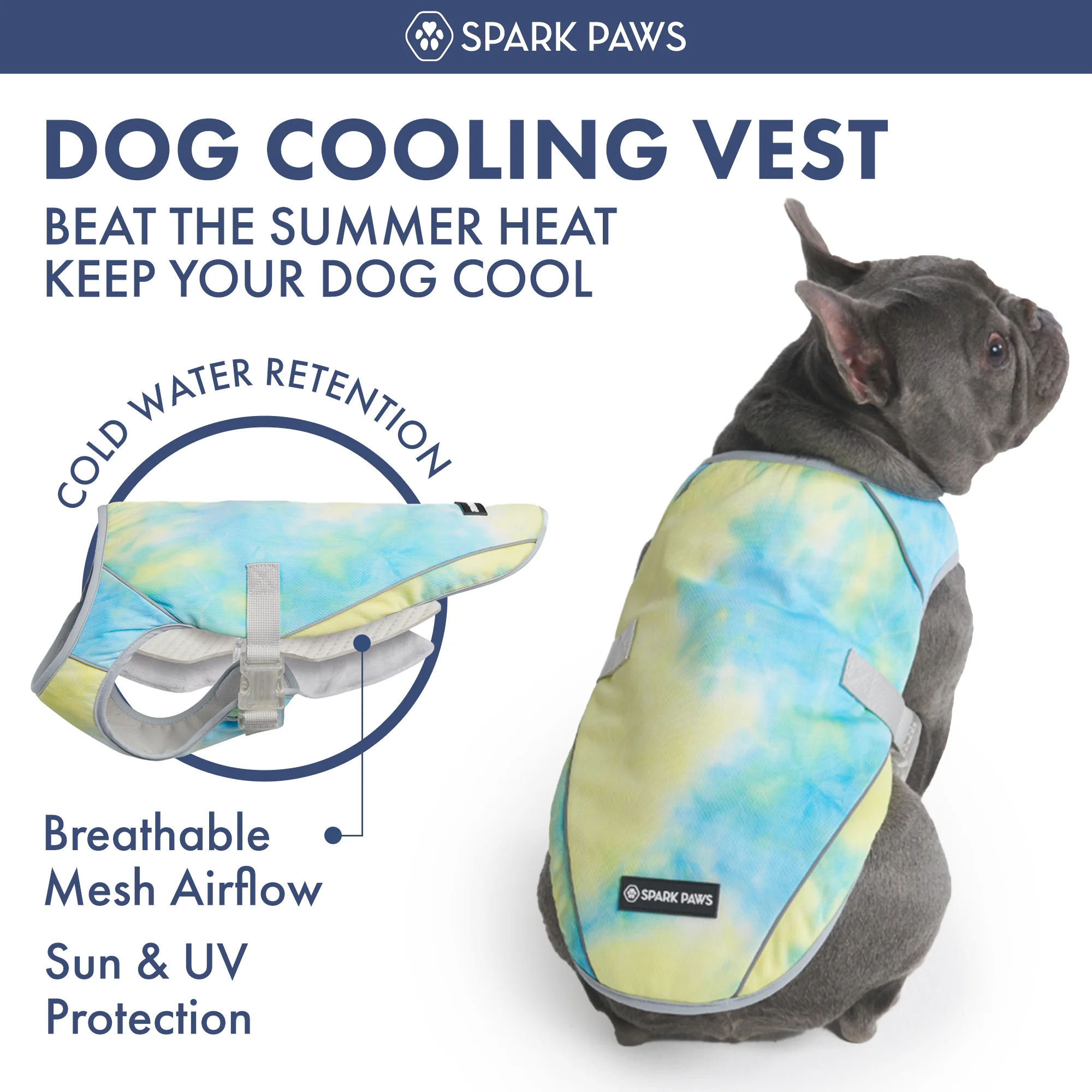 Dog Cooling Vest - Tropical Storm - Image 10